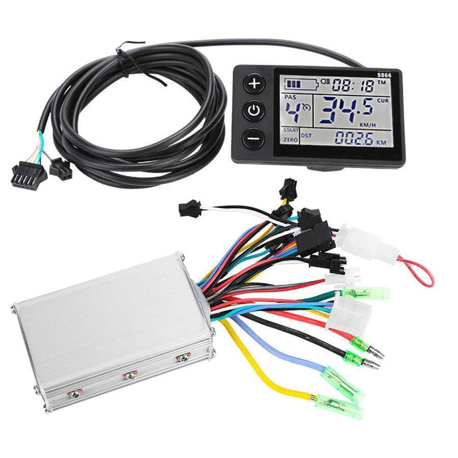 Kit complet pt Biciclete electrice display controller placa de baza