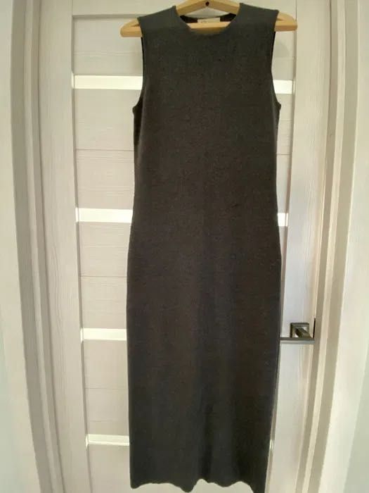 Шерстяное платье длинное размер 44-48