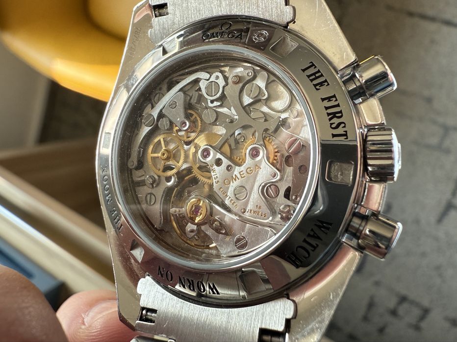 Omega Speedmaster Moonwatch “Sapphire Sandwich”