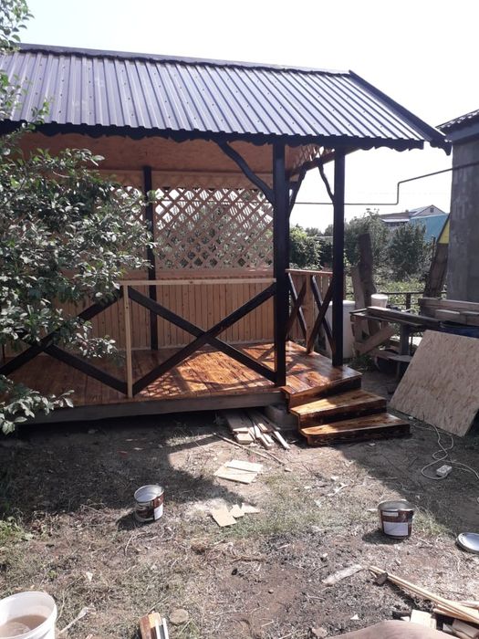 Беседки,туалеты,лавочки