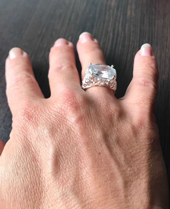 Inel Argint 925 cu Piatra Semipretioasa Topaz