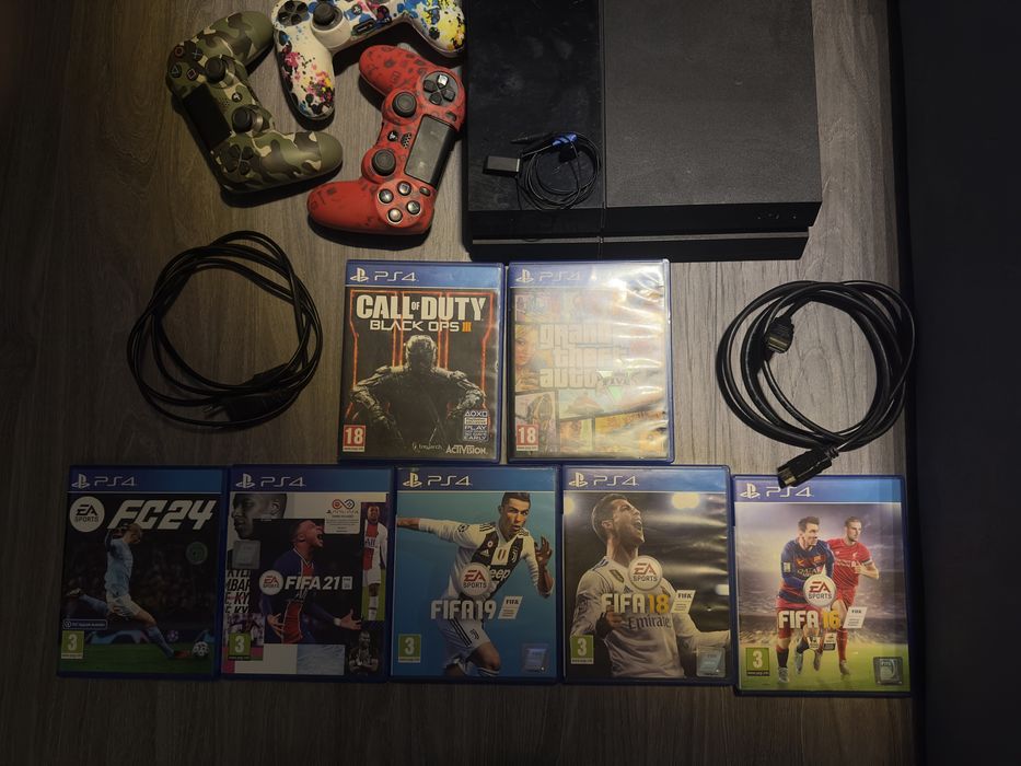 Playstation 4 с 3 контролера