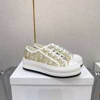 Adidasi tenisi Christian Dior Walk'n'Dior gold, marimi 35-40, Premium