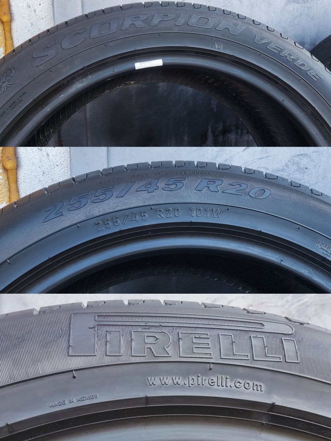 4бр. летни гуми 255/45/20 Pirelli Scorpion Verde
dot21
8mm
Добро състо