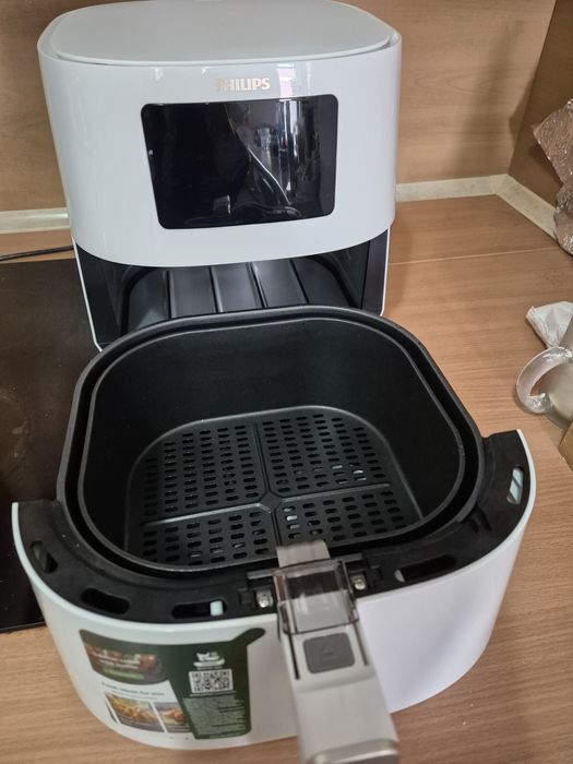 Уред за здравословно готвене Philips - HD9280/30 AirFryer, 2000W, бял