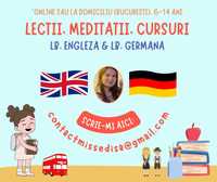 Profesor germana si engleza - lectii copii  - o sedinta demo GRATUITA
