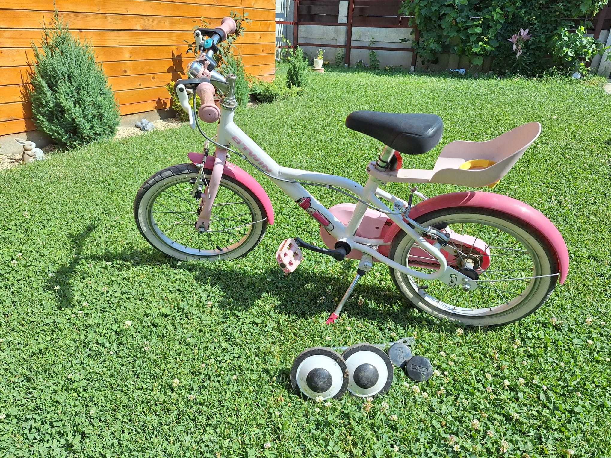 Bicicleta copii Bike Btwin 16 inch Doctor Girl 500  (4-6 ani)