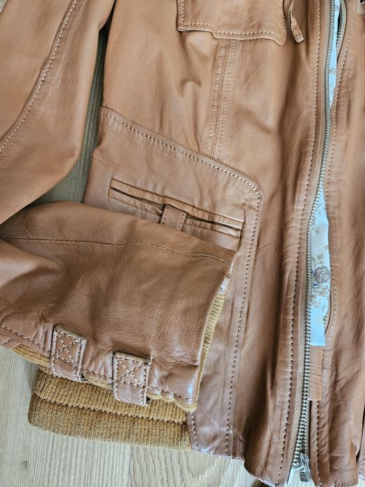 Кожено яке от естествена кожа