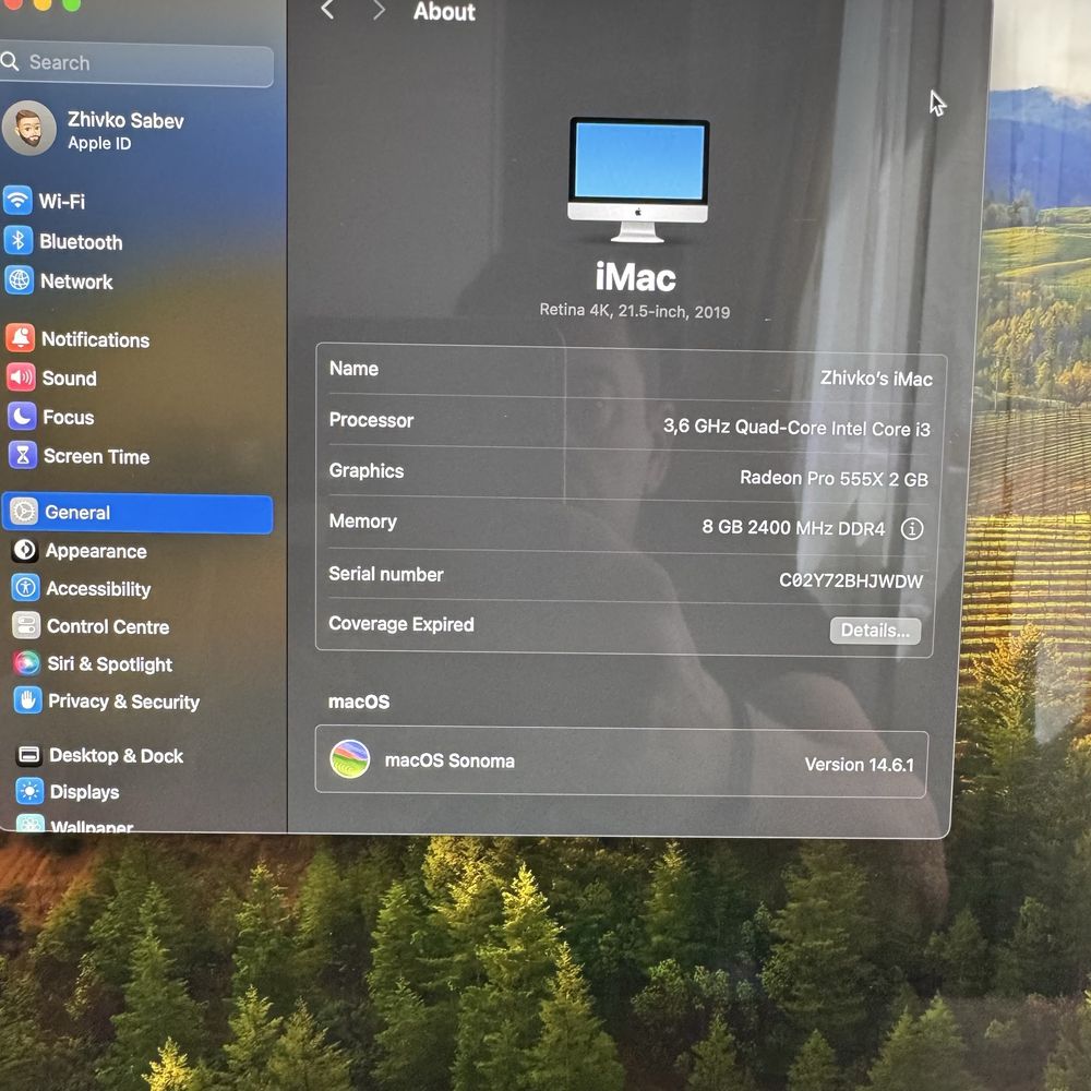 IMac 21.5 inch 2019