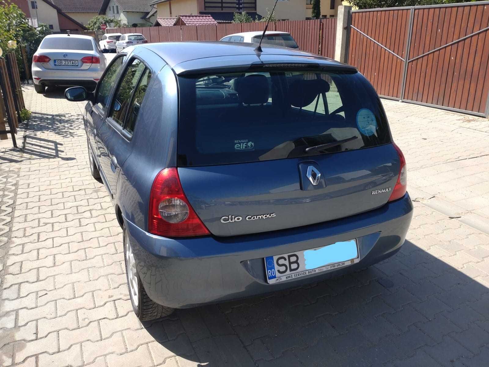 Renault Clio Symbol Campus, benzină 1.2, singur proprietar, km puțini