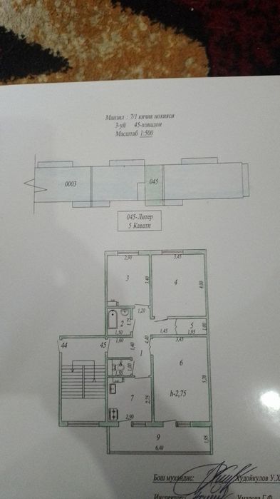 Прадается 3 комнатная квартира 5 этаж балкон есть ремонт зделона евро
