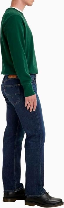 Джинсы Levi's 505 regular fit.р.34/32 и 36/32