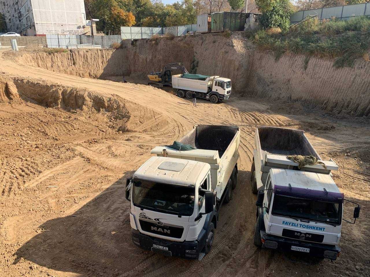 Аренда Экскаватора, Гидромолот, Самосвал / Котлован,  вывоз мусора