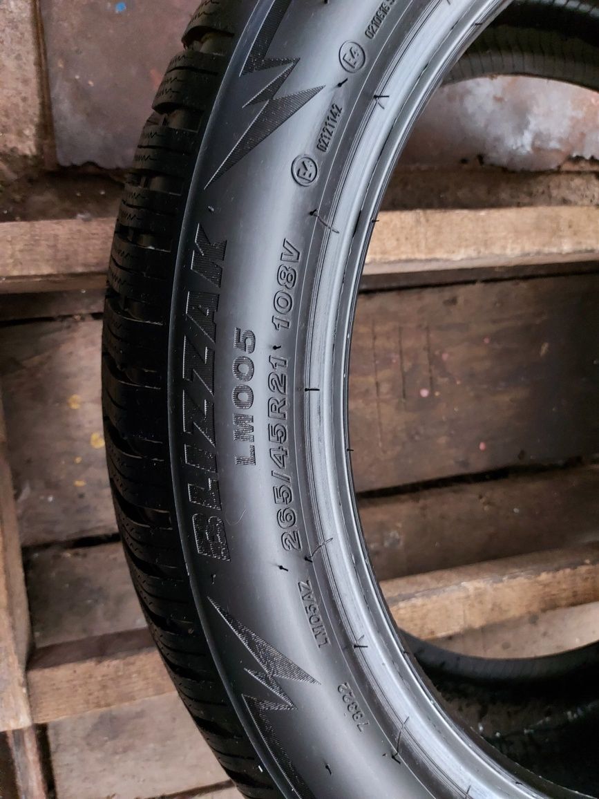 265 45 21 Bridgestone DOT 2020 (2021)  iarna aproape NOU