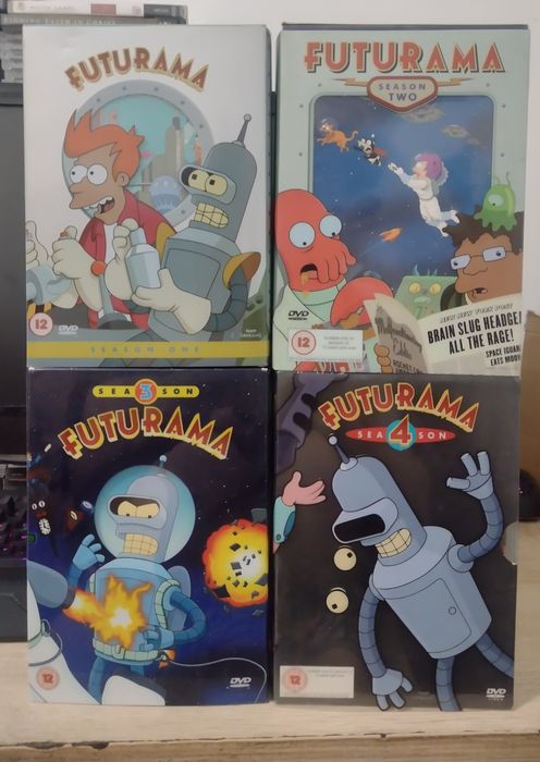 Futurama, sezoane 1,2,3 si 4.