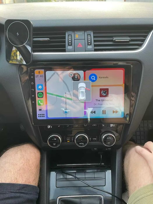 Navigatie android Skoda Octavia 3 CarPlay AndroidAuto DSP SIM GPS USB