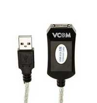 USB Активен удължителен кабел USB AM / USB AF - 20 m. VCOM CU823