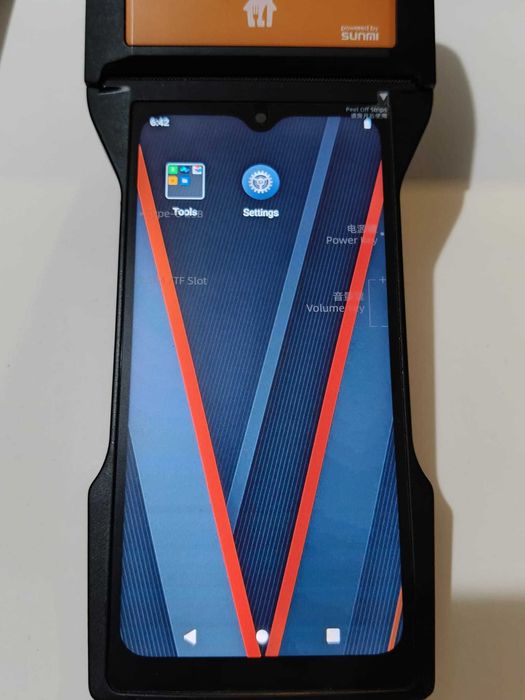 POS, Terminal mobil SUNMI V2S Plus, USB-C, BT, Wi-Fi, 4G, GPS, Android