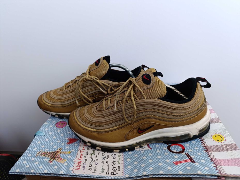 Nike Air Max 97 OG "Gold Bullet"оригинални маратонки 45 номер
