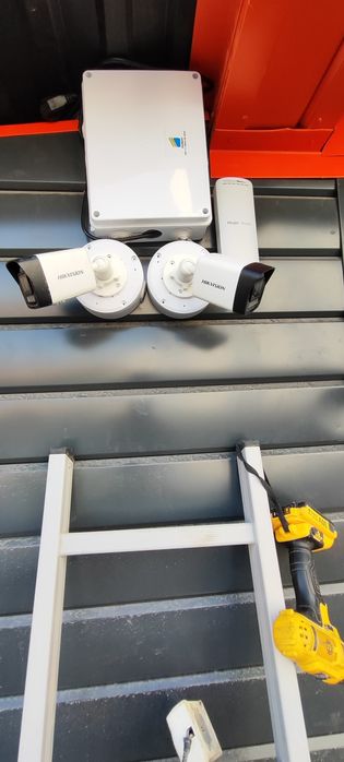 Установка видеонаблюдения