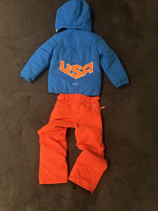 Детски ски екип за 6-7 години, 122 см