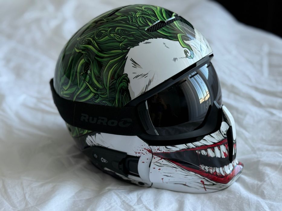 Casca Ruroc Joker + Audio Shockpods M/L