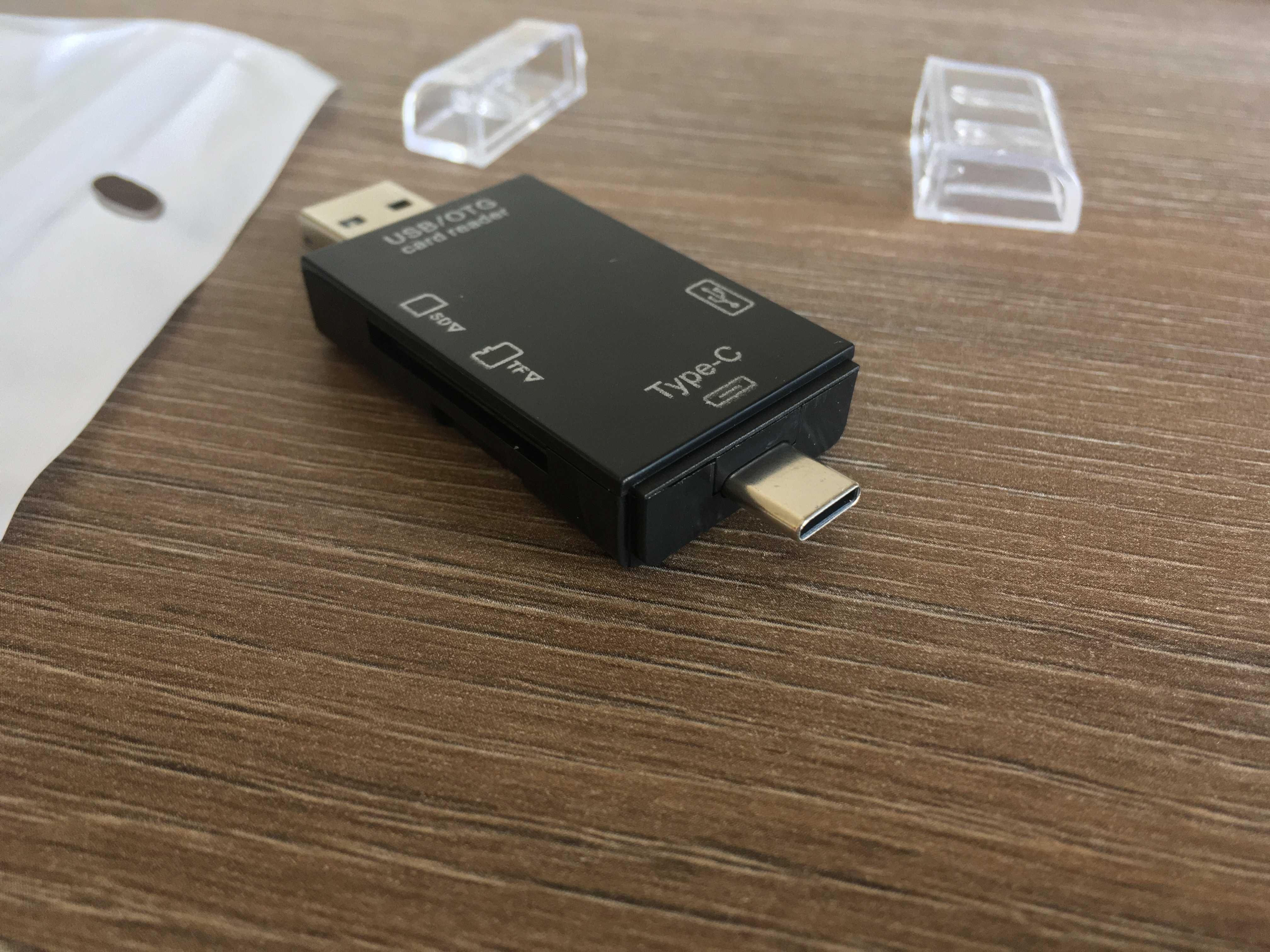 micro si sd card reader usb 3, micro si tip C, nou