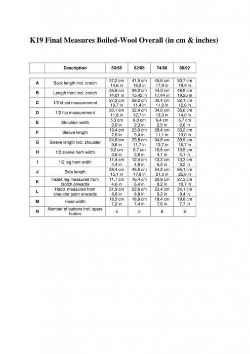 Overall din lână fiartă Disana (ca nou), 1-2 ani, marime 86/92