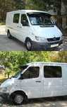 Parasolar parbriz Mercedes Sprinter CDI 01-06,Oglinzi cromate,deflector capota