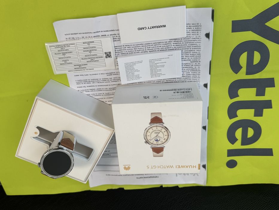 41mm Huawei Watch GT 5 Yettel Гаранция 2027 г. Brown