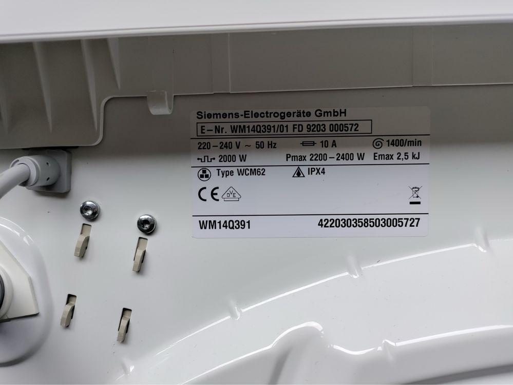 Пералня Siemens 7кг IQ590 ExtraKlasse