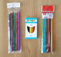 3 seturi creioane colorate de calitate superioară