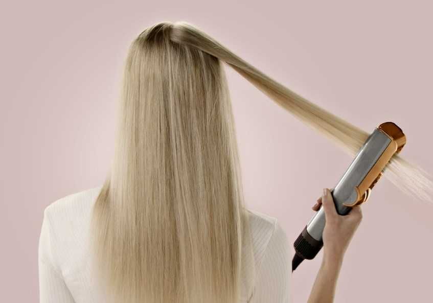 Преса за коса Dyson Airstrait HT01 Nickel Coppe