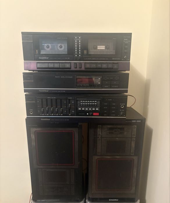 Vând sistem audio GOLDSTAR+boxe
