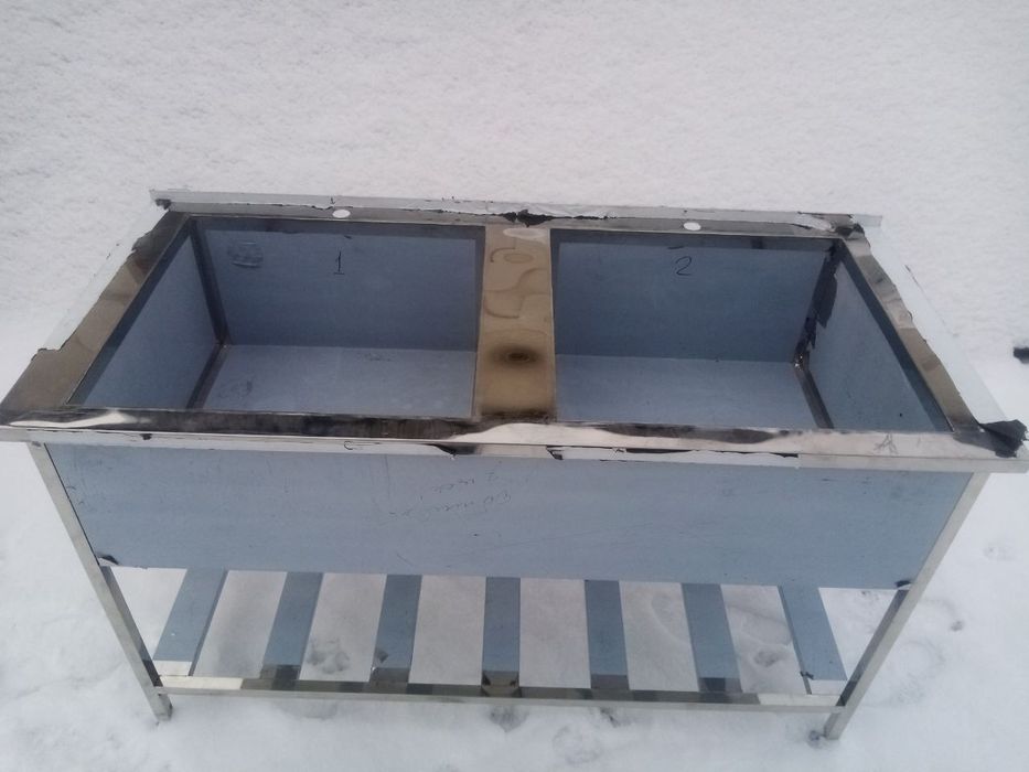 Ванна моечная нержавейка