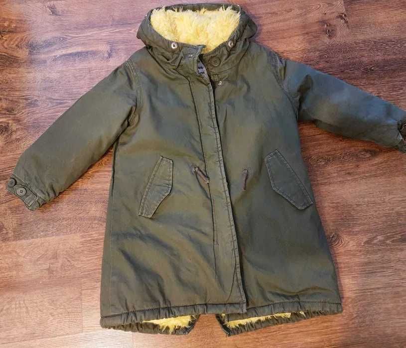 Vand geaca parka Zara, marimea 116 cm