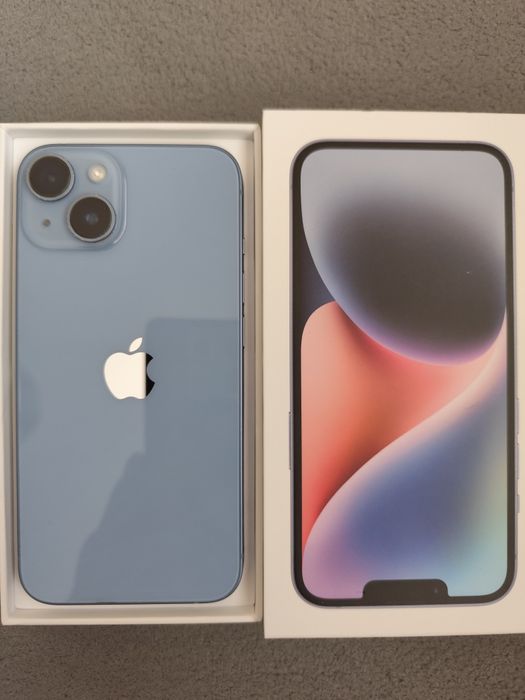 Vând iPhone 14 , 128GB, blue
