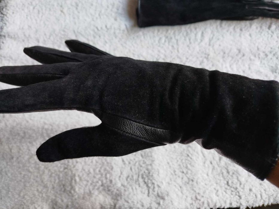 дамски кожени ръкавици, размер S