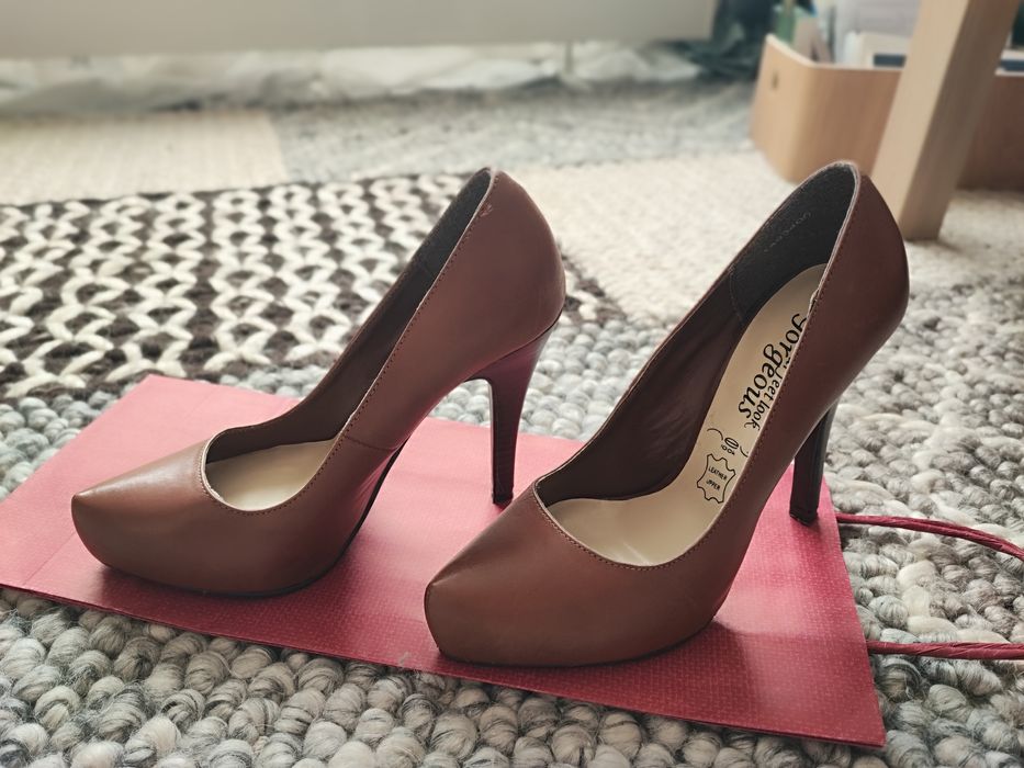 Дамски обувки, 36 н, естествена кожа, New look