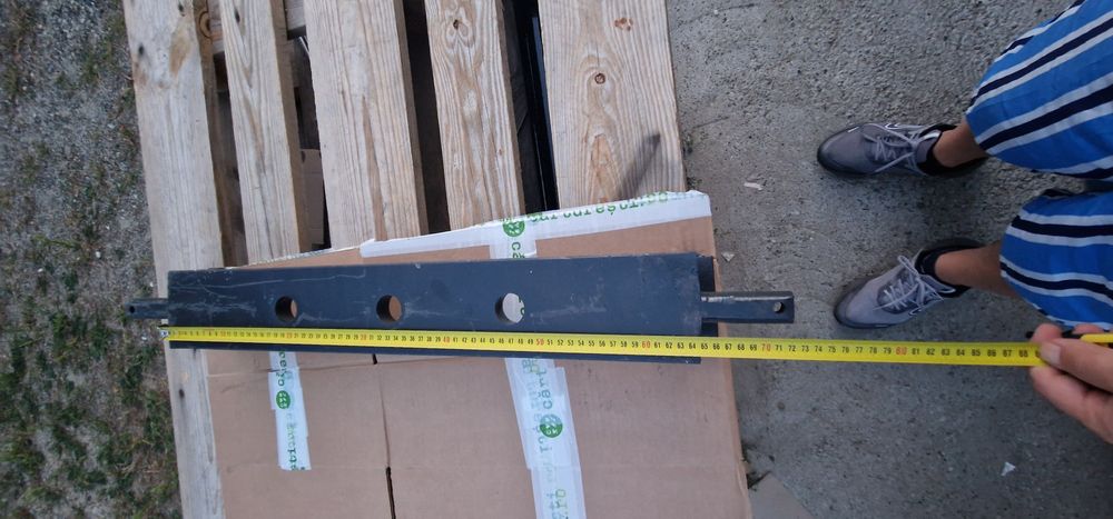 Bara remorcare din otel cu aripioare de blocaj UTB U-650 U-640 si U-68