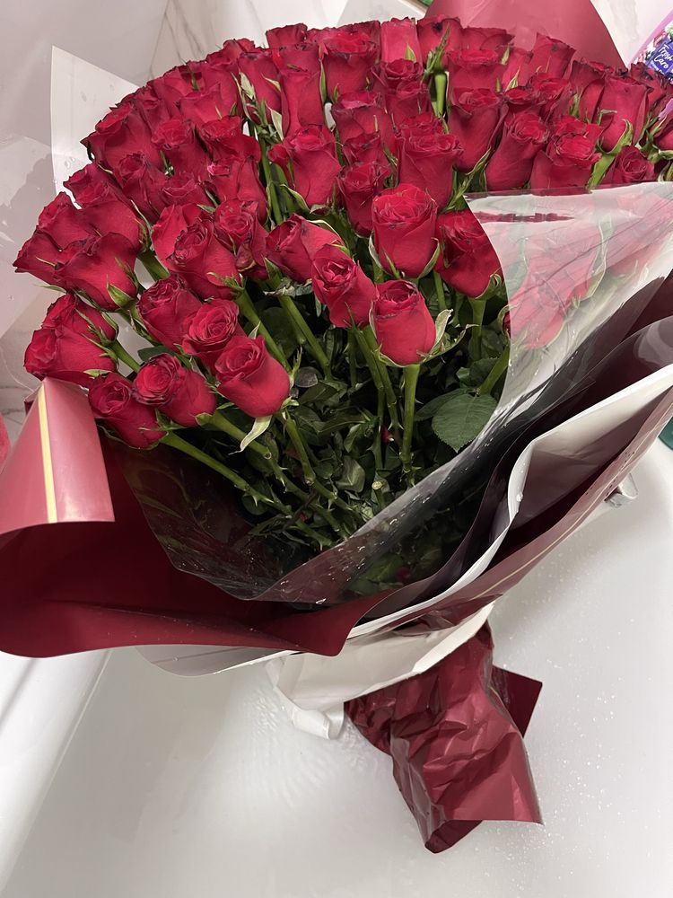 Срочно продам 101 розу