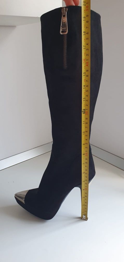 Cizme Loriblu negre 37 piele naturala int+ext