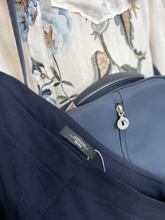 Mandarina duck страхотна чанта в тъмно синьо