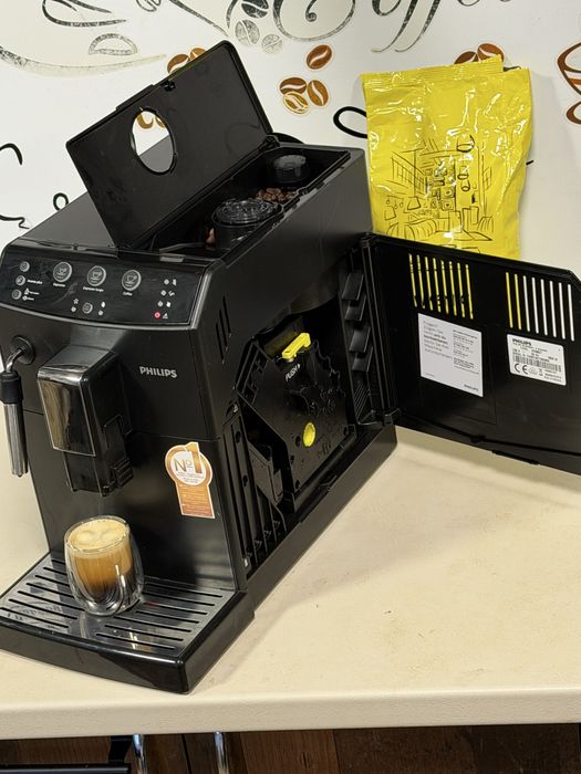 Кафемашина кафе автомат Philips с гаранция