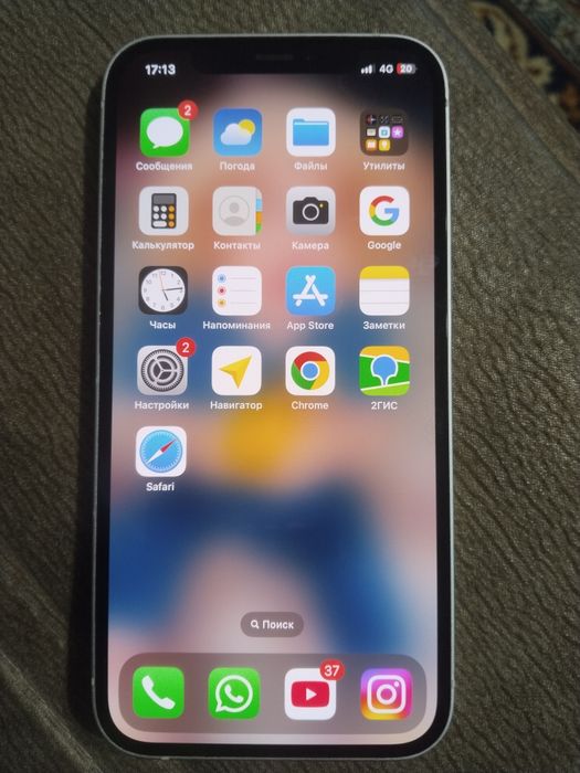 Айфон 12, память 128, аккумулятор 76%