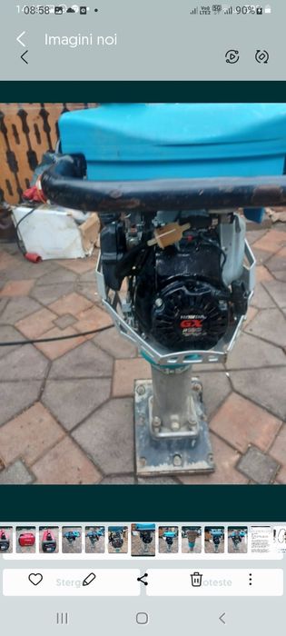 Mai compactor Weber cu motor Honda că nou