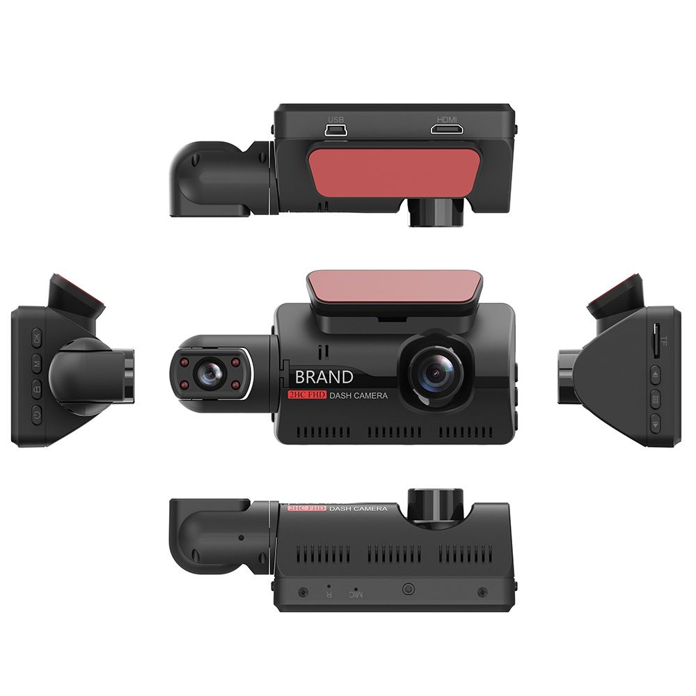 Camera auto, Full HD 1080P, 2 camere