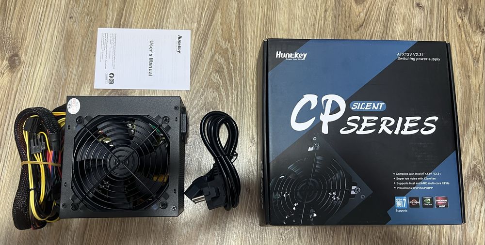 Блоки питания Huntkey 500w новые с гарантией