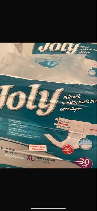 взрослый памперс хл джоли 6500