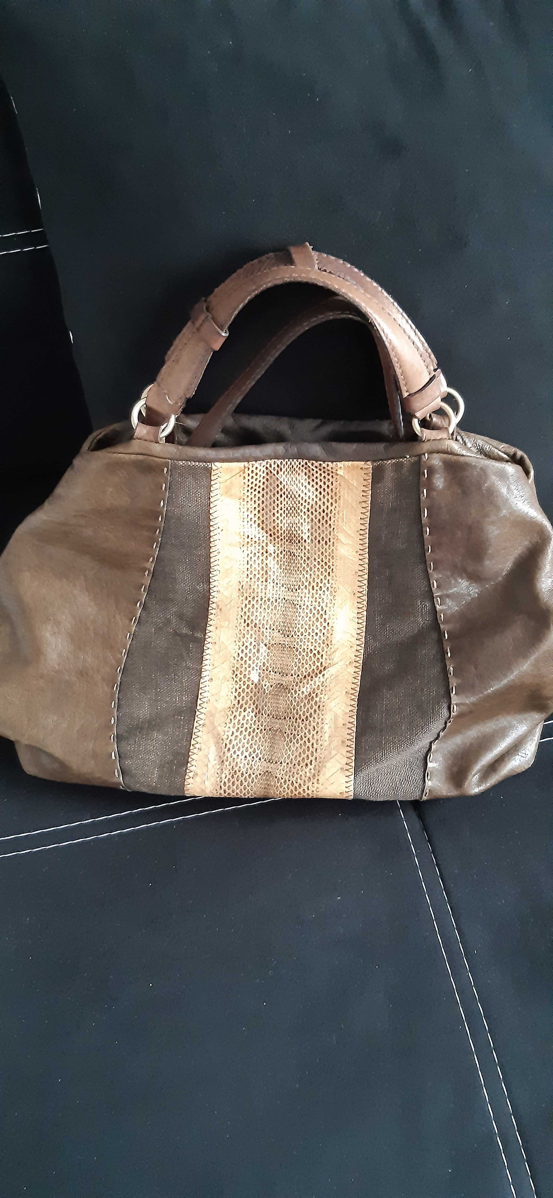 Чанта естествена кожа Maliparmi